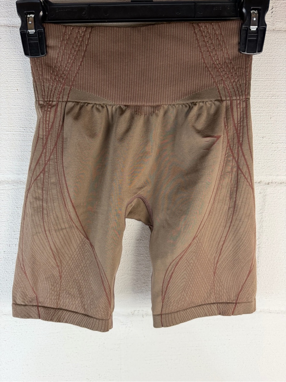 Gymshark Brown Biker Shorts, Small